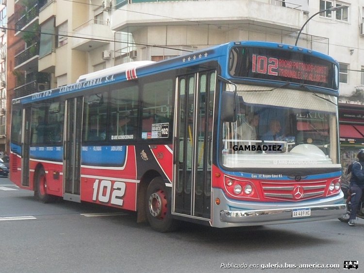 Mercedes-Benz OH 1721 L - La Favorita Favorito GR - Sargento Cabral
AA 489 HC
Línea 102 (Buenos Aires) - Interno 29

Foto: "Truku" Gambadiez
Colección: Charly Souto
Palabras clave: Sargento Cabral - Interno 29