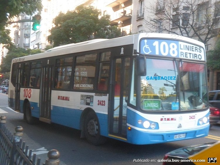 Agrale MT 15.0 LE - Todo Bus Pompeya II - Tte. Gral. Roca
AA 854 YX
Línea 108 (Buenos Aires) - Interno 2423

Foto: "Truku" Gambadiez
Colección: Charly Souto
Palabras clave: Tte. Gral. Roca - Interno 2423