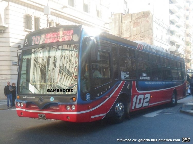 Mercedes-Benz OH 1718 L - Nuovobus Menghi - Sargento Cabral
NPP 873
Línea 102 (Buenos Aires) - Interno 13

Foto: "Truku" Gambadiez
Colección: Charly Souto
Palabras clave: Sargento Cabral - Interno 13