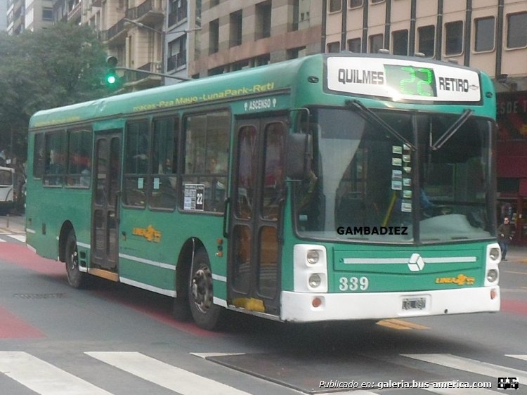Materfer BU 1115 LE Águila - Línea 22 S.A.
LGL 097
Línea 22 (Buenos Aires) - Interno 339

Foto: "Truku" Gambadiez
Colección: Charly Souto
Palabras clave: Línea 22 S.A. - Interno 339