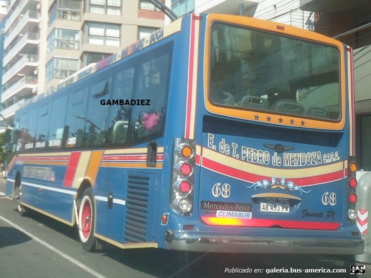 Mercedes-Benz OH 1721 L - La Favorita Favorito GR - Pedro de Mendoza
AB 493 PW
Línea 29 (Buenos Aires) - Interno 68

Foto: "Truku" Gambadiez
Colección: Charly Souto
Palabras clave: Pedro de Mendoza - Interno 68