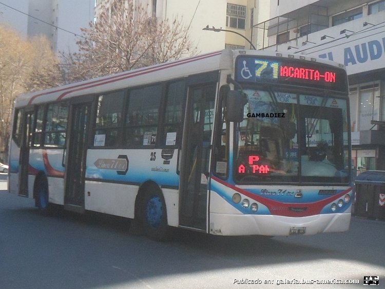 Agrale MT 15.0 LE - Metalpar Iguazú 2010 - Línea 71 S.A.
MYN 863
Línea 71 (Buenos Aires) - Interno 25

Foto: "Truku" Gambadiez
Colección: Charly Souto
Palabras clave: Línea71 S.A. - Interno 25
