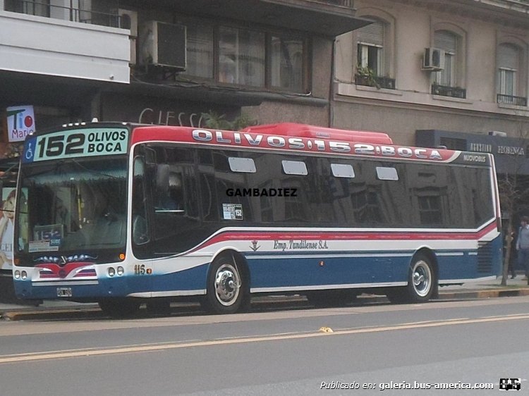 Agrale MT 17.0 LE - Nuovobus Menghi - Tandilense
PCK 192
Línea 152 (Buenos Aires) - Interno 115

Foto: "Truku" Gambadiez
Colección: Charly Souto
Palabras clave: Tandilense - Interno 115