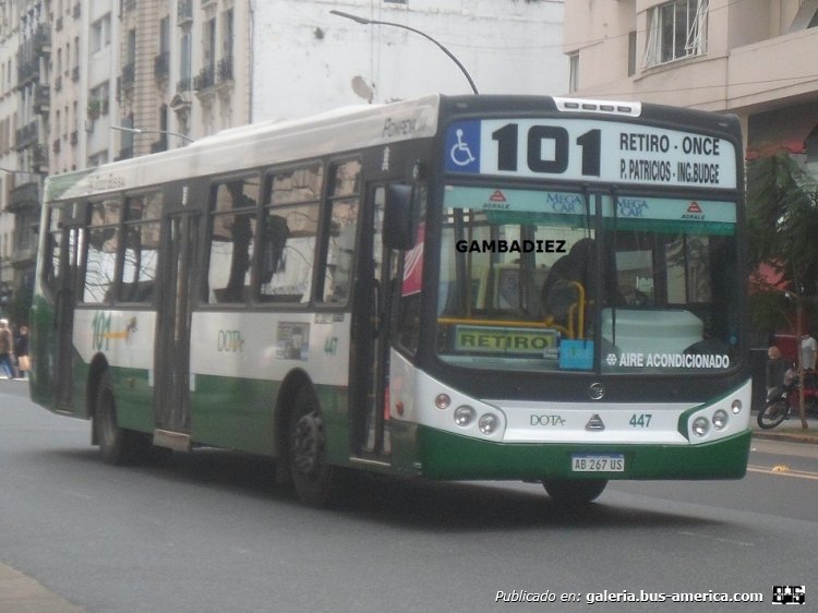 Agrale MT 17.0 LE - Todo Bus Pompeya III - D.O.T.A.
AB 267 US
Línea 101 (Buenos Aires) - Interno 447

Foto: "Truku" Gambadiez
Colección: Charly Souto
Palabras clave: D.O.T.A. - Interno 447