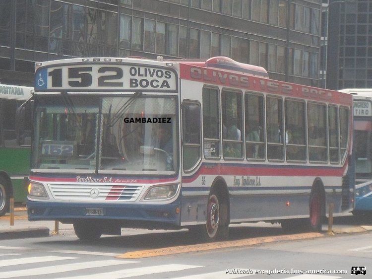 Mercedes-Benz OH 1718 L - Italbus Tropea - Tandilense
LQB 574
Línea 152 (Buenos Aires) - Interno 55

Foto: "Truku" Gambadiez
Colección: Charly Souto
Palabras clave: Tandilense - Interno 55