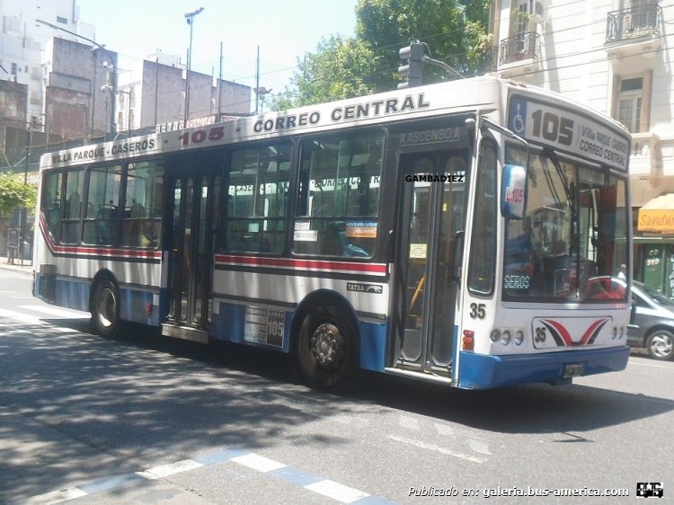 T.A.T.S.A. Puma D 10.5 - Transportes América
IZM 361
Línea 105 (Buenos Aires) - Interno 35

Foto: "Truku" Gambadiez
Colección: Charly Souto
Palabras clave: Transportes América - Interno 35