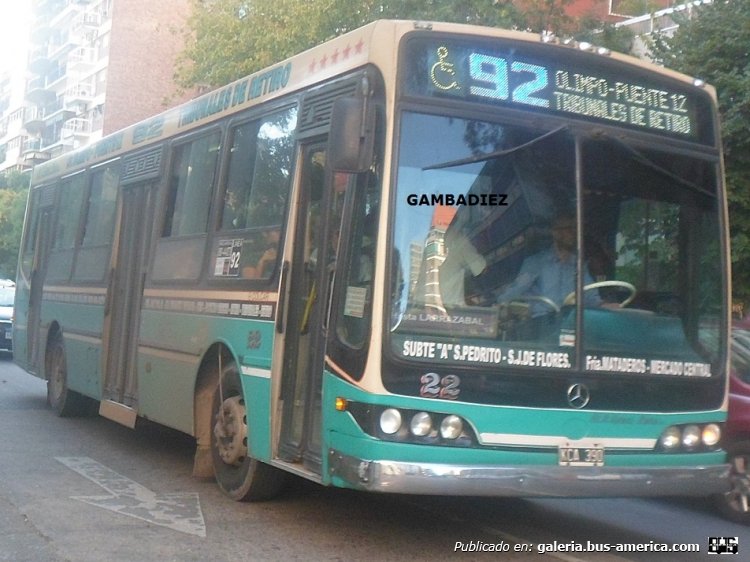 Mercedes-Benz OH 1618 L-SB - Nuovobus - M.O. Sáenz Peña
KCA 390
Línea 92 (Buenos Aires) - Interno 22

Foto: "Truku" Gambadiez
Colección: Charly Souto
Palabras clave: M.O. Sáenz Peña - Interno 22