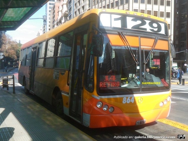 Mercedes-Benz OH 1718 L-SB - Metalpar Iguazú 2010 - Misión Buenos Aires, La Central de Vicente López
NUB 505

Línea 129 (Buenos Aires) - Interno 864
Ex Coniferal (Ciudad de Córdoba)

Foto: "Truku" Gambadiez
Colección: Charly Souto
Palabras clave: La Central de Vicente López - Interno 864