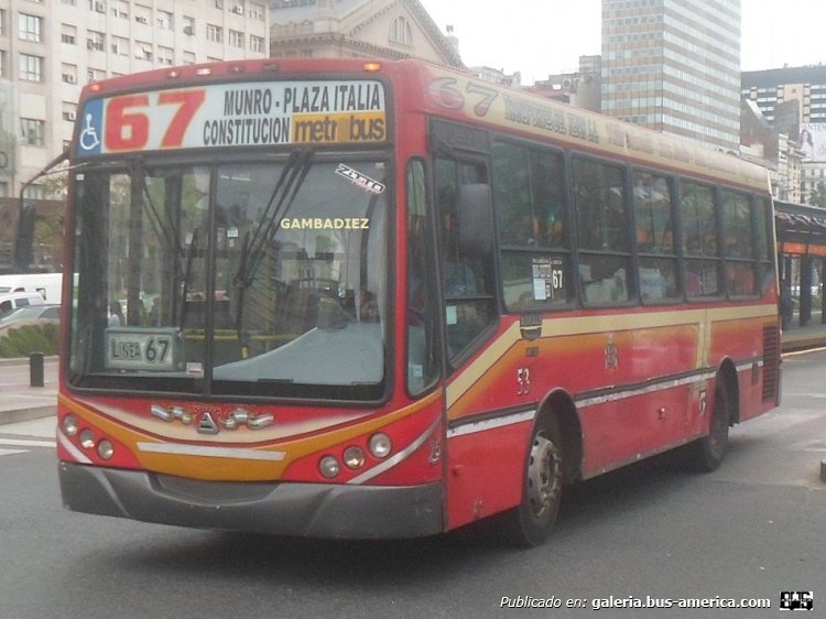 Agrale MT 12.0 LE - Metalpar Iguazú 2010 - Transportes del Tejar
JHP 123

Línea 67 (Buenos Aires) - Interno 53
(Unidad ya reemplazada)

Foto: "Truku" Gambadiez
Colección: Charly Souto
Palabras clave: Transportes del Tejar - Interno 53