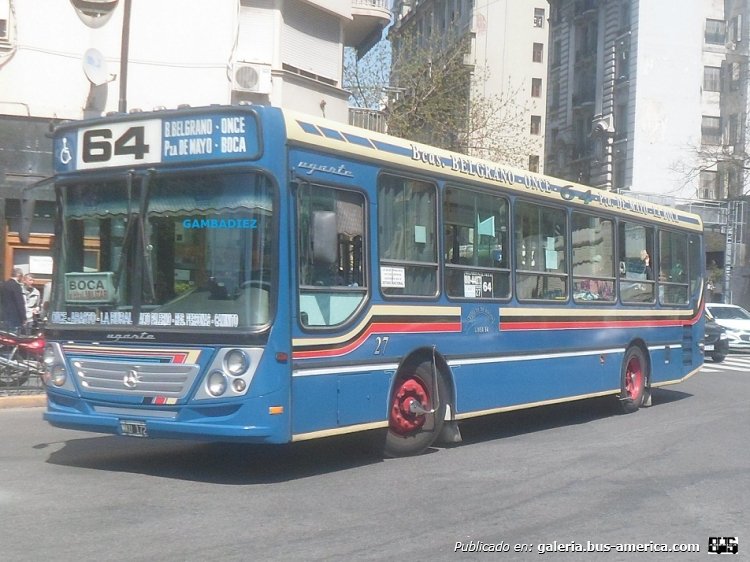 Mercedes-Benz OH 1618 L-SB - Ugarte Europeo - Vuelta De Rocha
MKU 172
Línea 64 (Buenos Aires) - Interno 27

Foto: "Truku" Gambadiez
Colección: Charly Souto
Palabras clave: Vuelta De Rocha - Interno 27