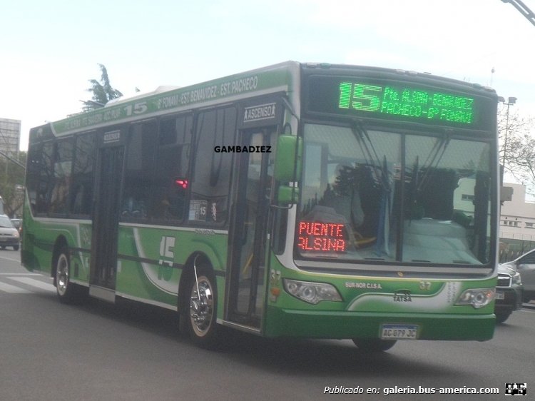 T.A.T.S.A. Puma D 12 - Sur-Nor
AC 079 JC
Línea 15 (Buenos Aires) - Interno 37

Foto: "Truku" Gambadiez
Colección: Charly Souto
Palabras clave: Sur-Nor - Interno 37