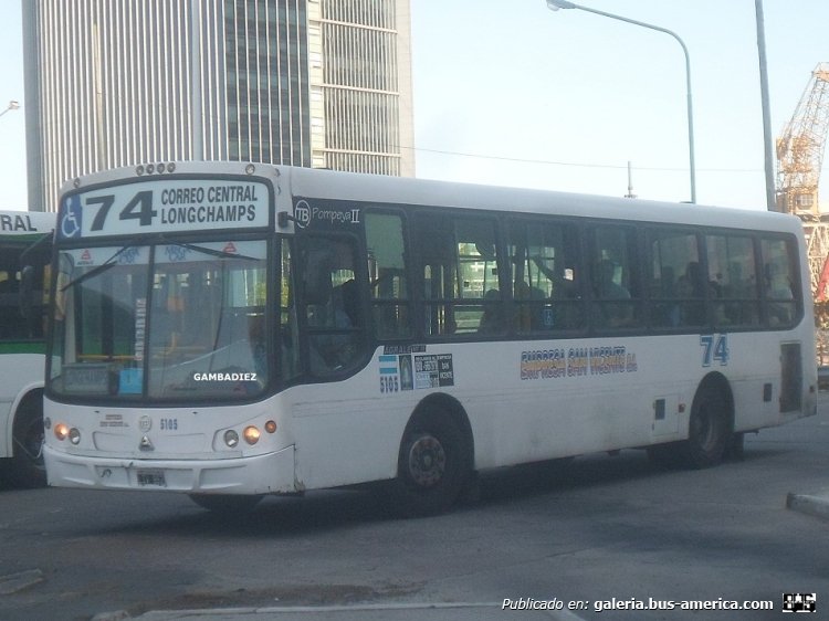 Agrale MT 15.0 LE - Todo Bus Pompeya II - San Vicente
LIV 962

Línea 74 (Buenos Aires) - Interno 5105 [desde junio 2017]
Ex Línea 108 (Buenos Aires) - Interno 2415 [septiembre 2013 - junio 2017]
Ex Línea 21 (Buenos Aires) - Interno 2160 [junio 2012 - septiembre 2013]

Foto: "Truku" Gambadiez
Colección: Charly Souto
Palabras clave: San Vicente - Interno 5105