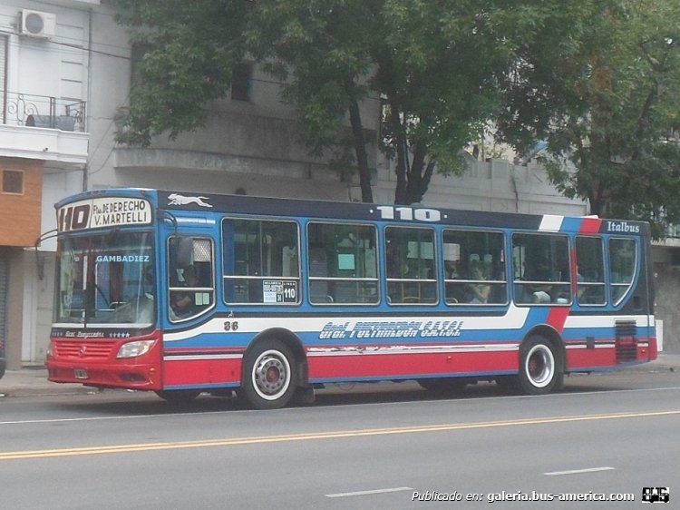 Mercedes-Benz OH 1618 L SB - Italbus Tropea Ital 20-10  - General Pueyrredón
LIB 510
Línea 110 (Buenos Aires) - Interno 36

Foto: "Truku" Gambadiez
Colección: Charly Souto
Palabras clave: General Pueyrredón - Interno 36