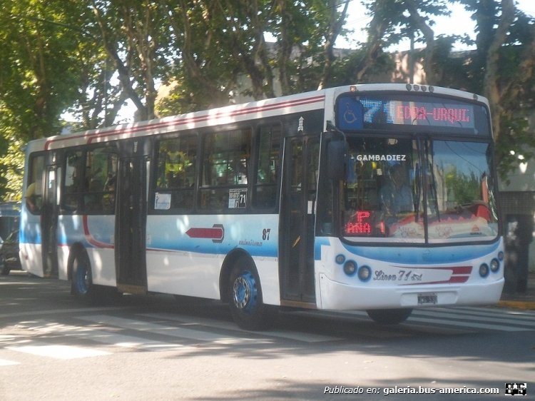 Agrale MT 15.0 LE - Todo Bus Pompeya - Línea 71 S.A.
JWG 530
Línea 71 (Buenos Aires) - Interno 87

Foto: "Truku" Gambadiez
Colección: Charly Souto
Palabras clave: Línea71 S.A. - Interno 87