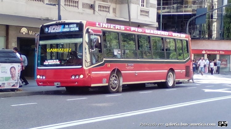 Mercedes-Benz OH 1618 L - Nuovobus - Nueve De Julio
MZN 133
Línea 109 - Interno 14

Foto: "Truku" Gambadiez
Colección: Charly Souto

http://galeria.bus-america.com/displayimage.php?pid=28348
http://galeria.bus-america.com/displayimage.php?pid=35751
http://galeria.bus-america.com/displayimage.php?pid=35752
http://galeria.bus-america.com/displayimage.php?pid=37665
Palabras clave: Nueve De Julio - 14