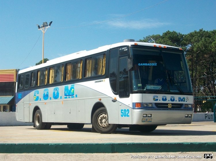 Mercedes-Benz O-400 RSE - Busscar El Buss 340 (en Uruguay) - C.O.O.M.
OTC 1816
Interno 502
(Empresa desaparecida)

Foto: "Truku" Gambadiez
Colección: Charly Souto


Palabras clave: C.O.O.M. - Interno 502