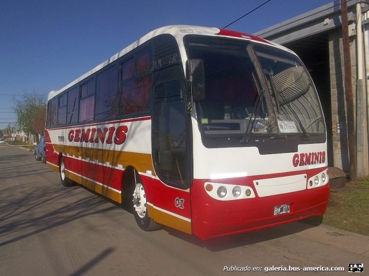 Mercedes-Benz OH 1420 - Lucero - Geminis
BHF 077
Interno 01

Foto: www.mercadolibre.com.ar
Colección: Charly Souto
Palabras clave: Geminis - Interno 01