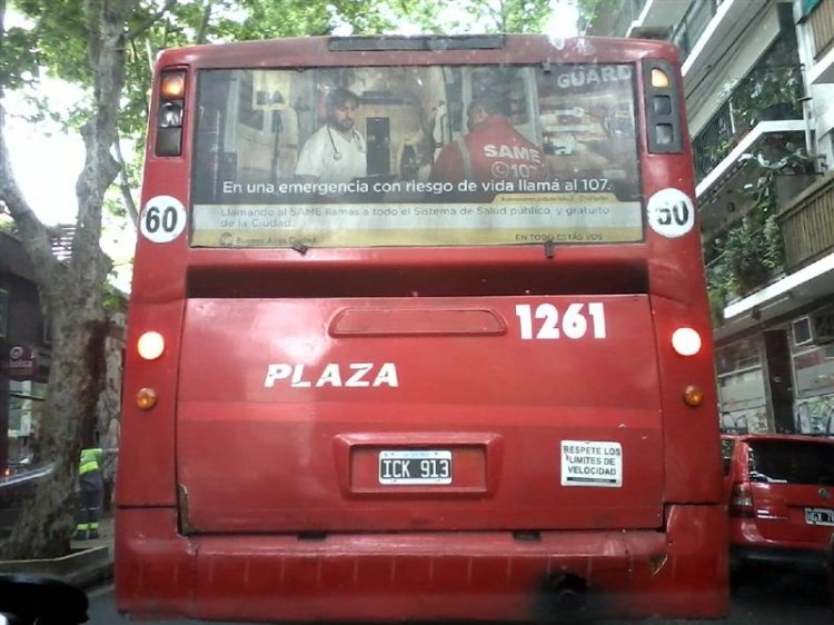 Mercedes-Benz 1621 - Ugarte - PLAZA - 1261
ICK 913...????????
Foto: "Chipy" Barijho
Colección: Charly Souto 
Palabras clave: PLAZA - 1261