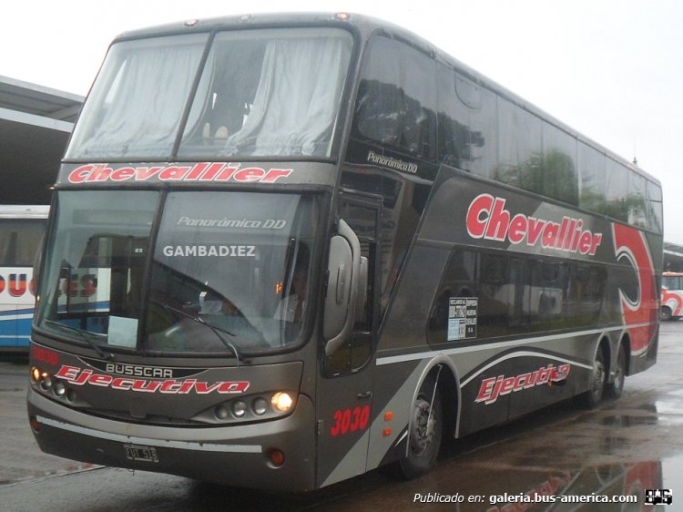 Mercedes-Benz O-400 RSD - Busscar Panoramico DD (en Argentina) - Nueva Chevallier
FUT 518
Interno 3030

Foto: "Truku" Gambadiez
Colección: Charly Souto
Palabras clave: Chevallier - Interno 3030
