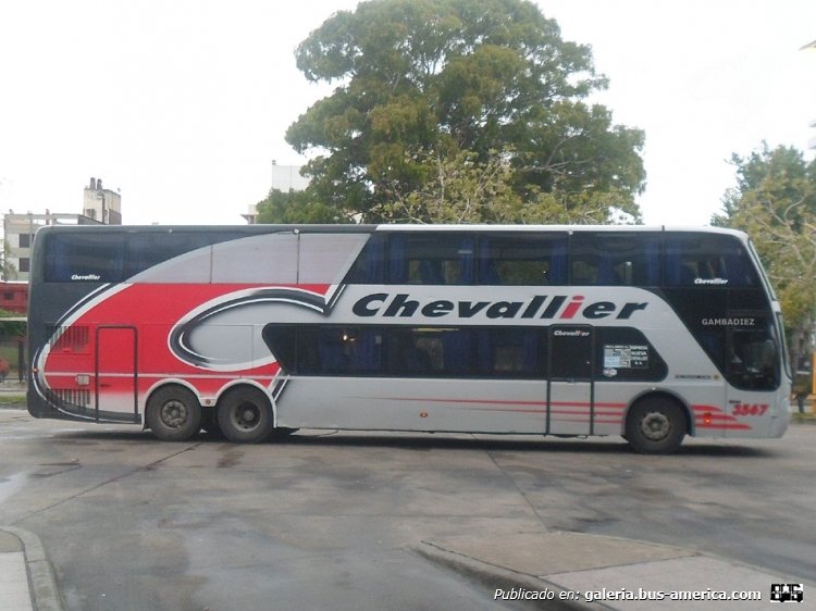 Mercedes-Benz O-500 RSD - Busscar Panoramico DD (en Argentina) - Chevallier
GFC 185
Interno 3567

Foto: "Truku" Gambadiez
Colección: Charly Souto
Palabras clave: Chevallier - Interno 3567