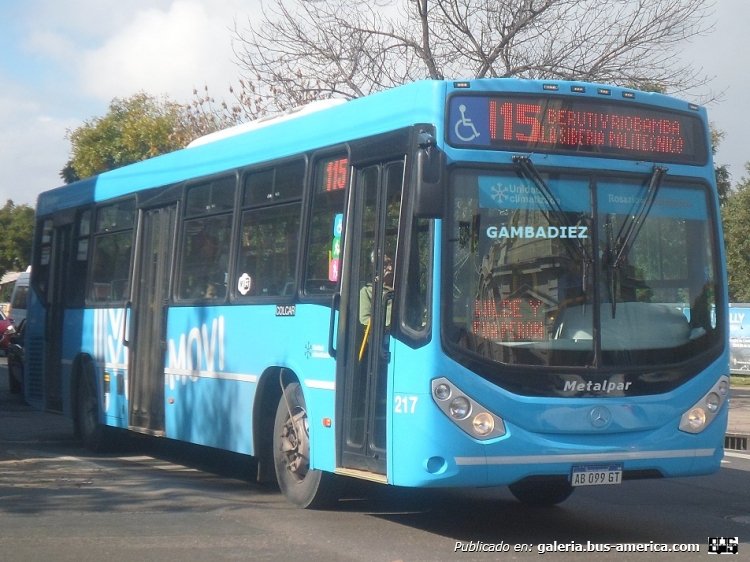 Mercedes-Benz OH 1621 L - Metalpar Iguazú 2017 - Movi
AB 099 GT
Línea 115 (Rosario) - Interno 217

Foto: "Truku" Gambadiez
Colección: Charly Souto
Palabras clave: Movi - Interno 217