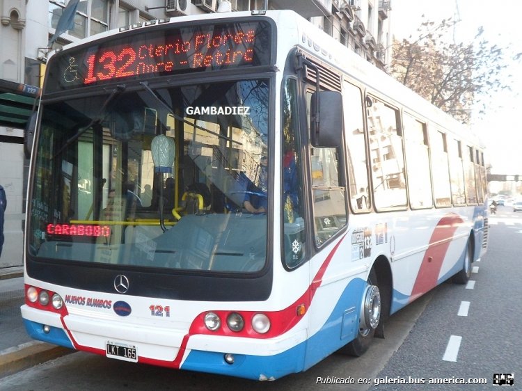 Mercedes-Benz OH 1618 L - Nuovobus - Nuevos Rumbos
LKT 165
Línea 132 - Interno 121
"Foto dedicada a mi amigo Carlos Daniel Pichel"

Foto: "Truku" Gambadiez
Colección: Charly Souto
Palabras clave: Nuevos Rumbos - Interno 121