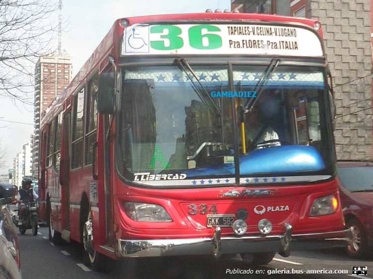 Mercedes-Benz OH 1315 L - Italbus - Plaza
GKK 582
Línea 36 - Interno 334
(Ex interno 67 de "La Gloriosa 110")

Foto: "Truku" Gambadiez
Colección: Charly Souto

http://galeria.bus-america.com/displayimage.php?pid=34503
http://galeria.bus-america.com/displayimage.php?pid=34910
Palabras clave: Plaza - Interno 334