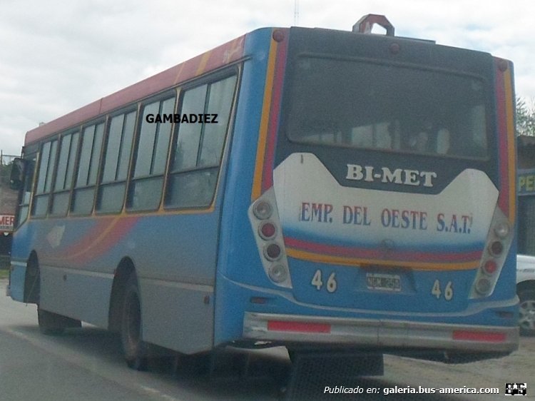 Mercedes-Benz OF 1418 - Bi-Met - Empresa Del Oeste
NGM 254
Línea 244 - Interno 46

Foto: "Truku" Gambadiez
Colección: Charly Souto
Palabras clave: Empresa Del Oeste - Interno 46