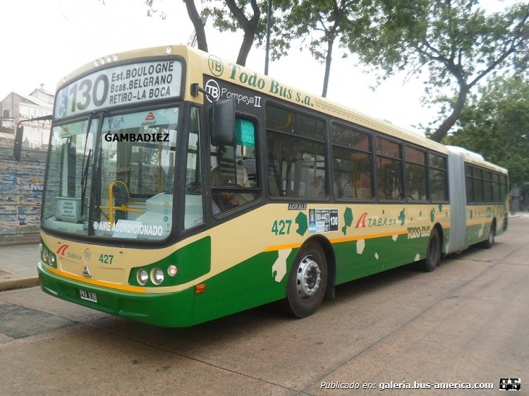 Agrale MT 27 - Todo Bus - T.A.B.A.
PKV 639
Linea 130 - Interno 427
En manos del gran Ricardo..!!

Foto: "Truku" Gambadiez
Colección: Charly Souto

http://galeria.bus-america.com/displayimage.php?pid=39327
http://galeria.bus-america.com/displayimage.php?pid=42191
Palabras clave: T.A.B.A. - Interno 427