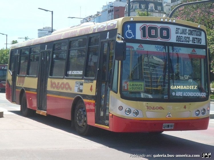 Agrale MT 17.0 LE - Todo Bus - T.A.R.S.A.
POS 919
Línea 100 - Interno 4
(Primer coche de esta empresa con aire acondicionado )

Foto: "Truku" Hanessián
Colección: Charly Souto
Palabras clave: T.A.R.S.A. - Interno 4