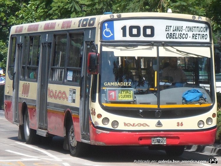 Agrale MT 12.0 LE - Todo Bus - T.A.R.S.A.
GRL 296
Línea 100 - Interno 36

Foto: "Truku" Gambadiez
Colección: Charly Souto
Palabras clave: T.A.R.S.A. - Interno 36