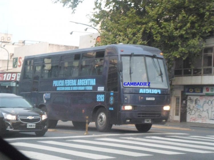IVECO - Cacciamalli (en Argentina) - Policía Federal Argentina
ALP 748
http://galeria.bus-america.com/displayimage.php?pos=-28162

Interno 9203
Foto: "Truku" Gambadiez
Colección: Charly Souto
Palabras clave: POLICIA FEDERAL ARGENTINA - 9203