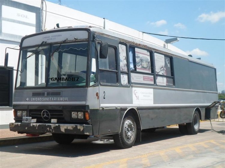 Mercedes-Benz OF 1214 - BUS - Unidad Sanitaria Móvil
B 2197772 - TOE 344
Unidad ex T.A.B.A. Línea 130 

Foto: "Truku" Gambadiez
Colección: Charly Souto
Palabras clave: Unidad Sanitaria Móvil