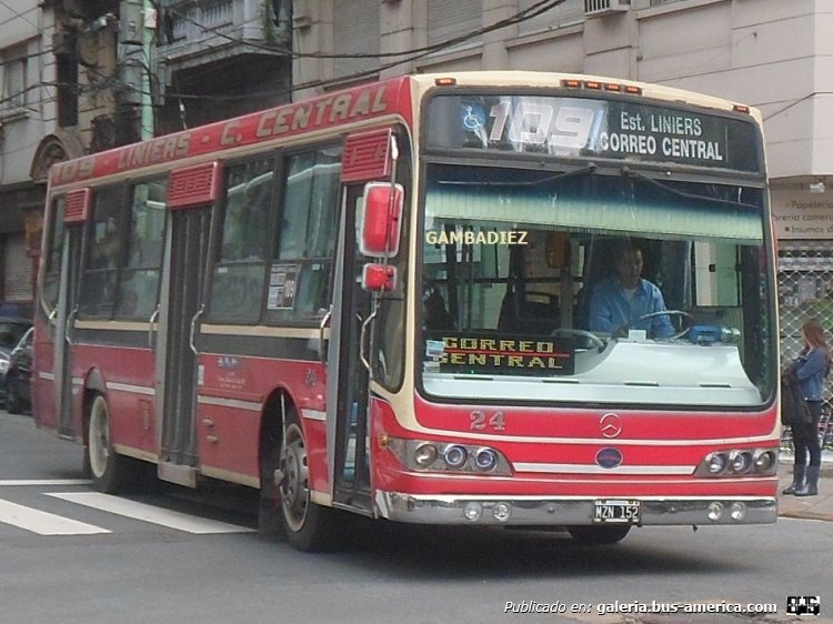 Mercedes-Benz OH 1618 L - Nuovobus - Nueve de Julio
MZN 152
Línea 109 - Interno 24

Foto: "Truku" Gambadiez
Colección: Charly Souto
Palabras clave: Nueve de Julio - Interno 24