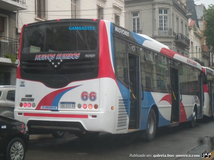 Agrale MT 17.0 LE - Nuovobus - Nuevos Rumbos
AA 013 AA
Línea 132 - Interno 66
(Reemplaza a un coche idéntico, pero año 2014, que hoy es el interno 216 de la línea 26 porteña)

Foto: "Truku" Gambadiez
Colección: Charly Souto

http://galeria.bus-america.com/displayimage.php?pid=40593
Palabras clave: Nuevos Rumbos - Interno 66
