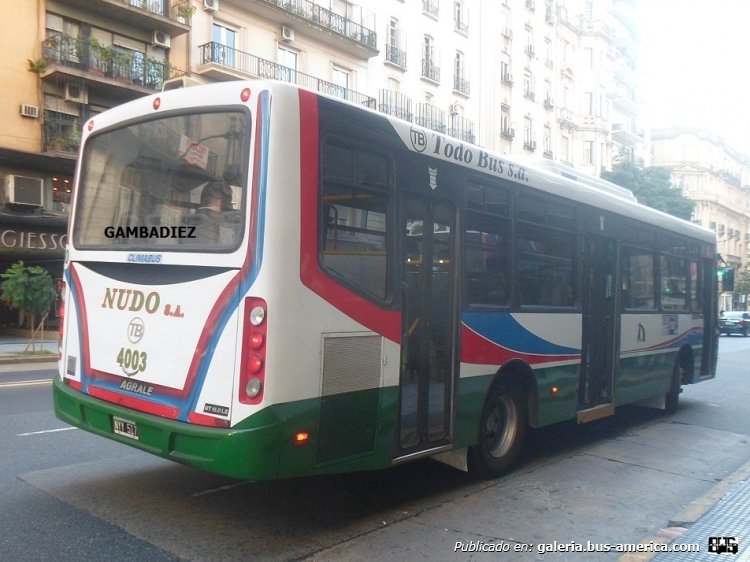 Agrale MT 15.0 LE - Todo Bus - N.U.D.O.
NYY 517
Línea 150 - Interno 4003
Nueva unidad en las pistas...

Foto: "Truku" Gambadiez
Colección: Charly Souto
Palabras clave: N.U.D.O. - Interno 4003