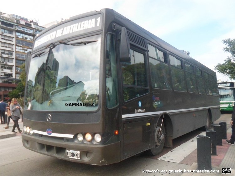 Mercedes-Benz OF 1418 - Nuovobus - Ejército Argentino
JUE 337
Reg. de Artillería 1

Foto: "Truku" Gambadiez
Colección: Charly Souto
Palabras clave: Mercedes-Benz OF 1418 - Nuovobus - Ejército Argentino