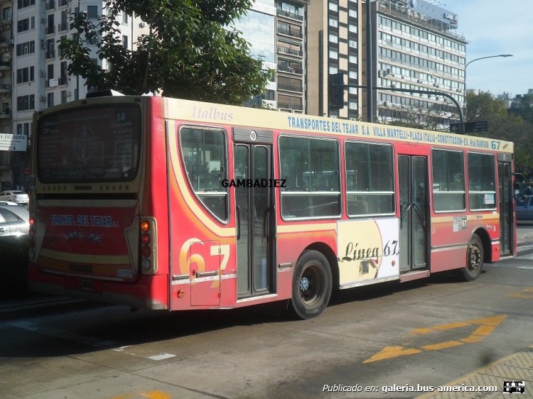 Mercedes-Benz OH 1618 L - Italbus - Transportes del Tejar
KYG 428
Línea 67 - Interno 3

Foto: "Truku" Gambadiez
Colección: Charly Souto
Palabras clave: Transportes del Tejar - Interno 3