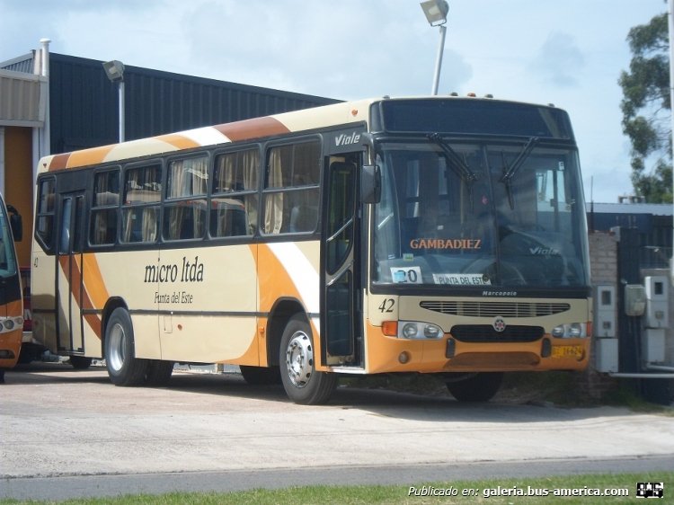 Mercedes-Benz OF 1418 - Marcopolo (en Uruguay) - Micro Ltda.
B 16-624
Interno 42

Foto: "Truku" Gambadiez
Colección: Charly Souto
Palabras clave: Micro Ltda. - 42