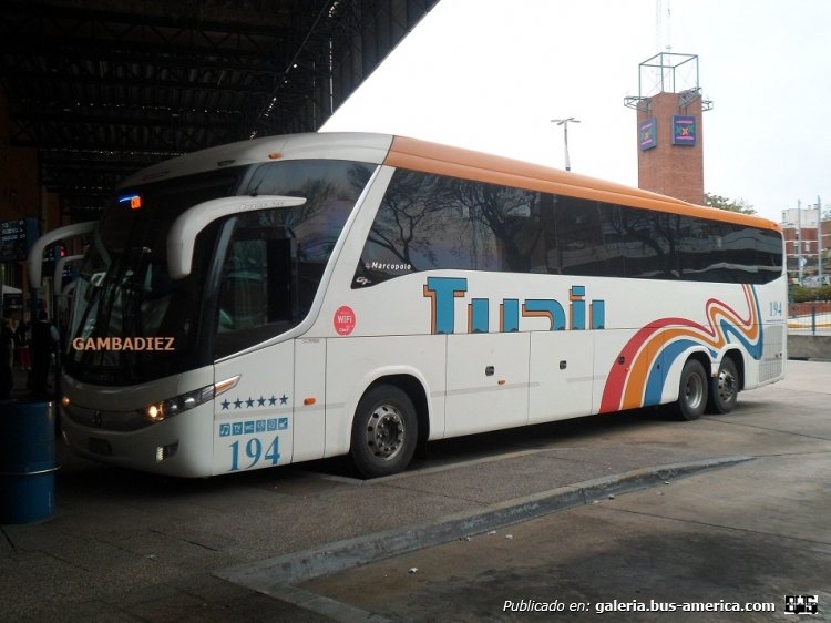 SCANIA K 360 - MARCOPOLO Paradiso G7 (en Uruguay) - TURIL
INTERNO 194
Foto: "Truku" Gambadiez
Colección: Charly Souto
Palabras clave: TURIL - Interno 194