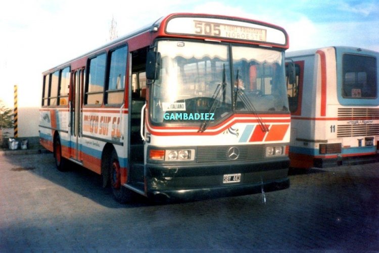 MICRO SUR S.A. - 05
B 2.622.025 - SBY 443
Foto de mi gran amigo César Gaitán
Palabras clave: MICRO SUR S.A. - 05