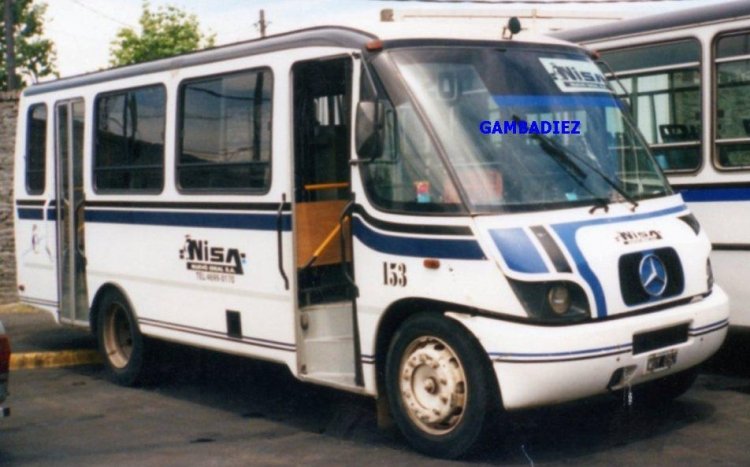 Mercedes-Benz LO 1114 reformado - Tecnoporte Bondi - NISA
Línea 620 (Pdo.La Matanza), interno 153

Foto de mi gran amigo César Gaitán
Palabras clave: NISA - EX 153