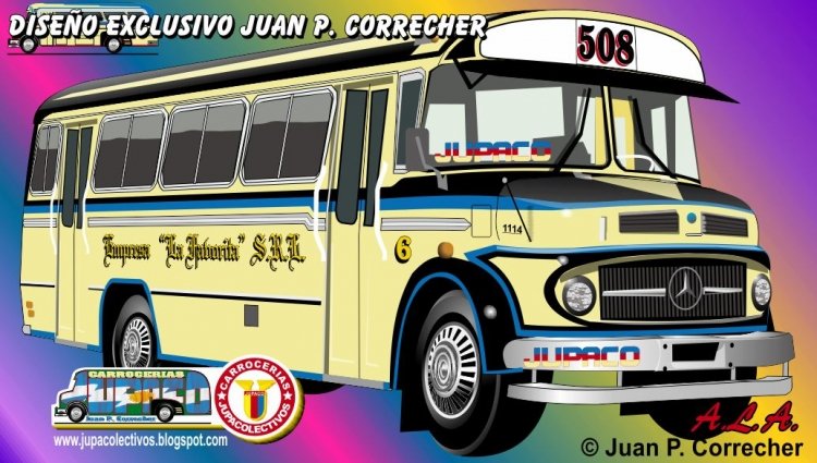 EMPRESA LA FAVORITA - ALA 1114
Dibujo realizado por Juan Pablo Correcher
publicado en el sitio www.jupacolectivos.blogspot.com
Dedicado a los muchachos de Bahía Blanca, fanáticos de esta linea
Palabras clave: EMPRESA LA FAVORITA ALA