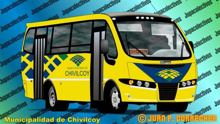 Agrale MA 8.5 - Lucero - Municipalidad de Chivilcoy
Un dibujo que representa a todas las unidades que tiene el servicio 
urbano de Chivilcoy, a cargo de la Municipalidad de Chivilcoy, con ella 
se reemplazaron los servicios de la legendaria Empresa Chivilcoy.
Dibujo: Juan P. Correcher
Palabras clave: DIBUJOS