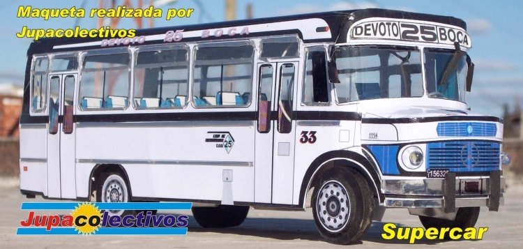 MAQUETA LINEA 25 - MICRO OMNIBUS 25
Maqueta realizada por Jupacolectivos en 2010, con luces.
(Reproducción en miniatura) 
Palabras clave: JUPACO MAQUETAS