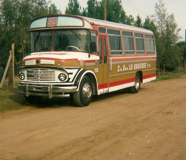 Interno 10 Cia. La Bahiense
B.1759580
http://galeria.bus-america.com/displayimage.php?pos=-4418

Interno 10 de La Bahiense. Un 1114 carrosado por ALA. La Bahiense trabajó mucho con ALA y La Preferida. Si no me equivoco, todos los 1114 que tuvo en sus filas, fueron de esas 2 carroceras.
Palabras clave: LaBahiense Interno10 509