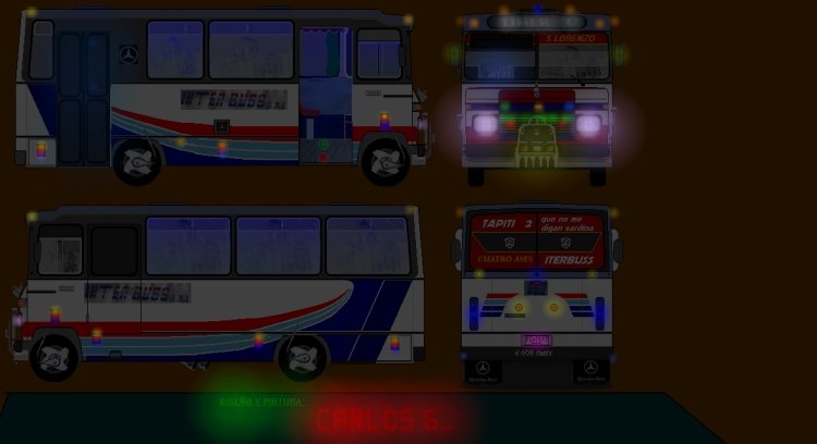 Mercedes-Benz L 608 D - Linea 1 , Interbuss S.R.L. - Diseño
Diseño y Pintura: Carlos G. Melgarejo
Palabras clave: MB