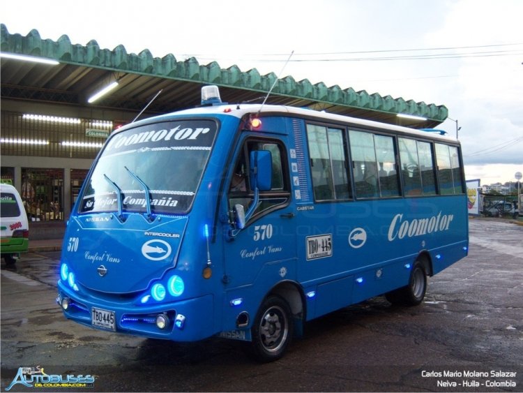 Superior Cabstar - Nissan 3000TDI
TBO 445
www.autobusesdecolombia.com
