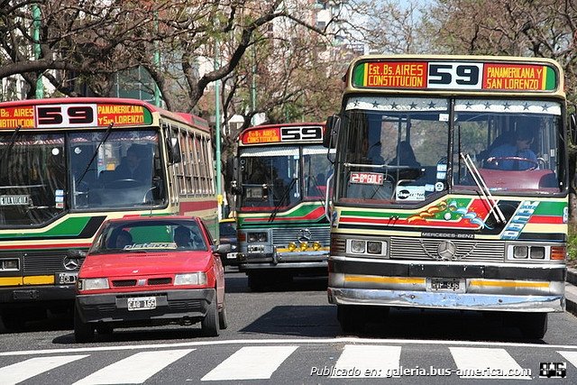 Mercedes-Benz OHL 1320 - Ei-Var - M.O.C.B.A.
RVP936 - C.1763103 [1º]
Línea 59 - Interno 82

ACR175 [2º]
Línea 59 - Interno 90

Línea 59 - Interno 22 [3º]
[Datos de derecha a izquierda]

Fotografía: Phil Peck
