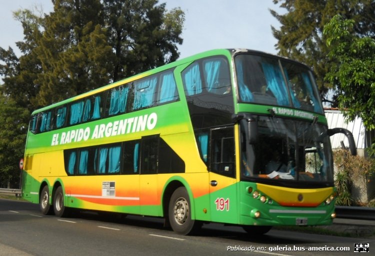 Mercedes-Benz O-500 RSD -  Sudamericanas - El Rápido Argentino
